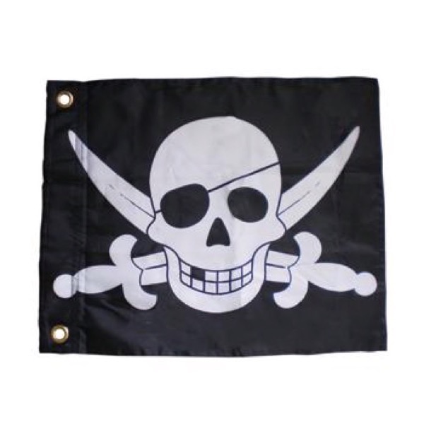 S�r�verflag. St�rrelse 55x45 cm. inkl. oph�ng.